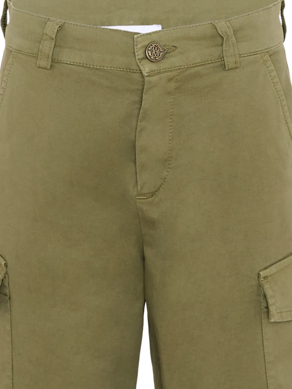 Roberto Cavalli Junior Cargo shorts Groen