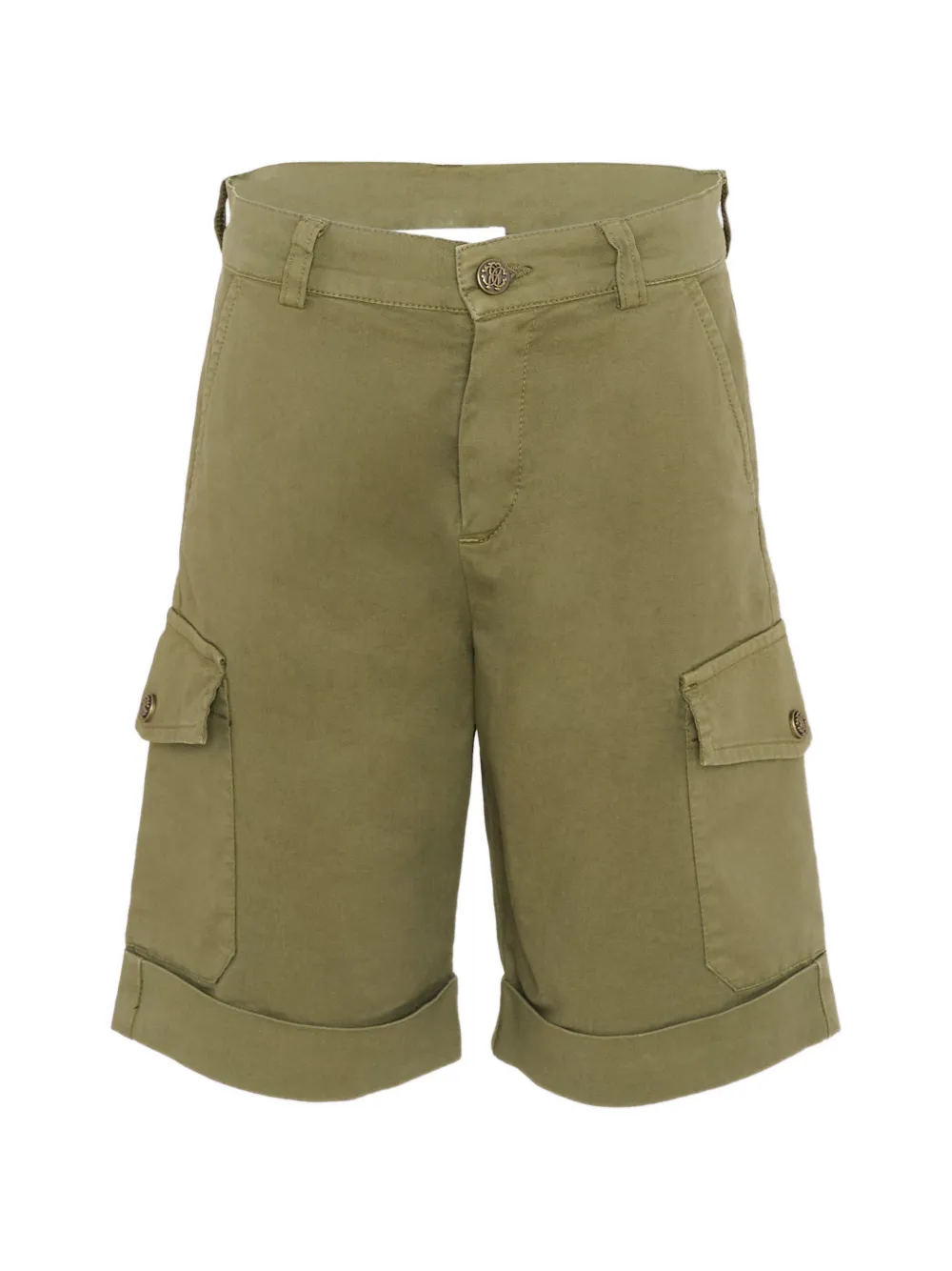 Roberto Cavalli Junior cargo-pocket shorts - Verde