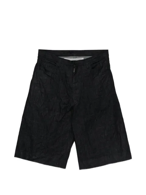 Individual Sentiments indigo blue shorts