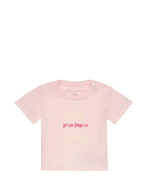 Palm Angels Kids t-shirt à logo imprimé