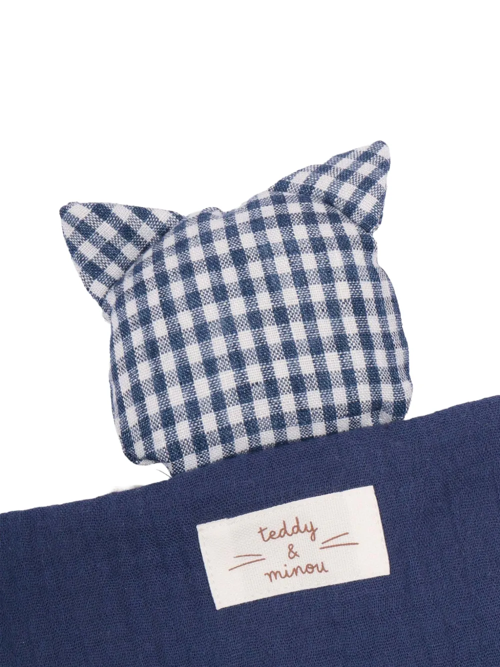  Teddy & Minou Bufanda A Cuadros Gingham - Azul 