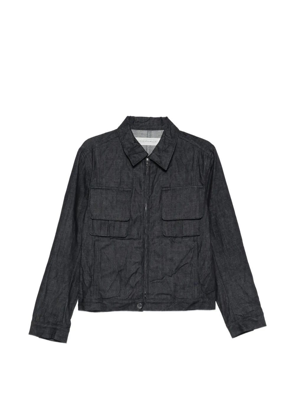 Individual Sentiments flap-pocket denim jacket - Blu