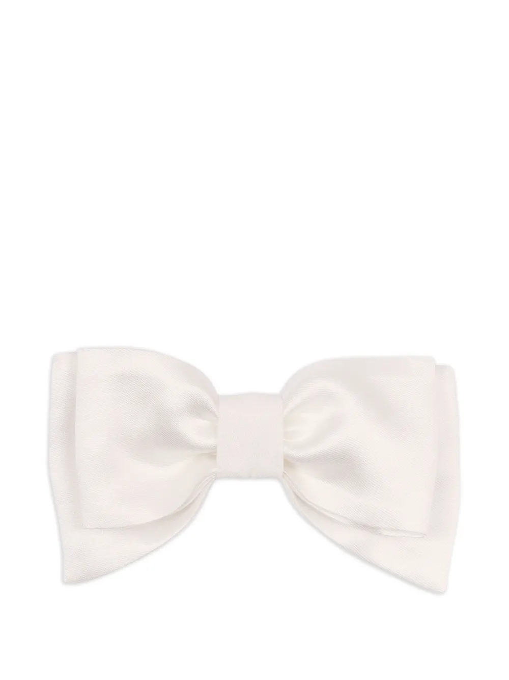Il Gufo layered-design hair clip - Bianco