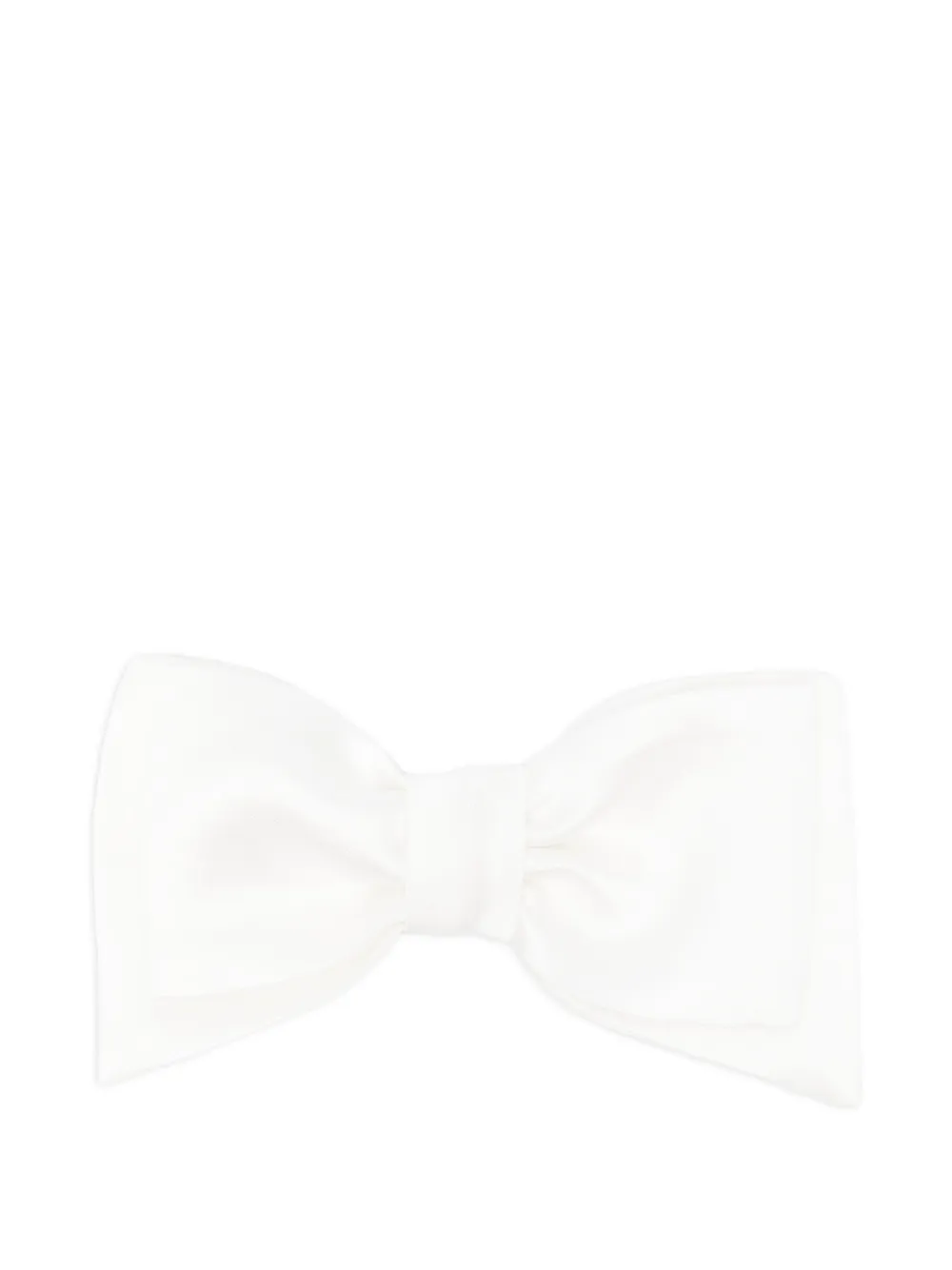 Il Gufo layered-design hair clip - Weiß