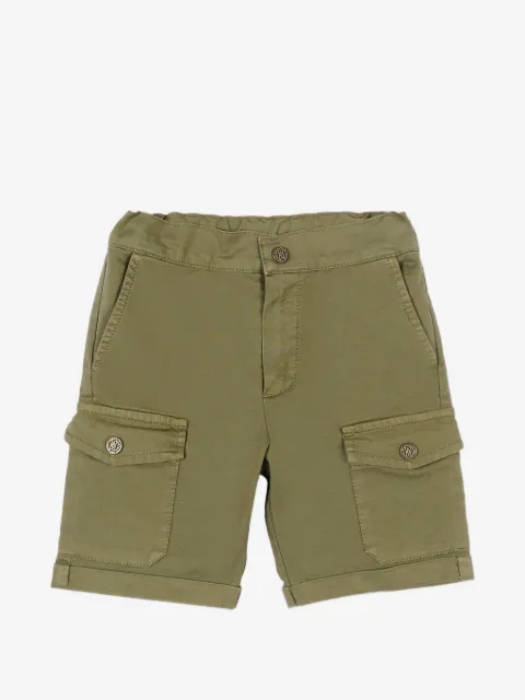 Roberto Cavalli Junior bermudas con bolsillos cargo