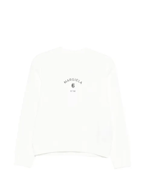 MM6 Maison Margiela logo-print sweatshirt