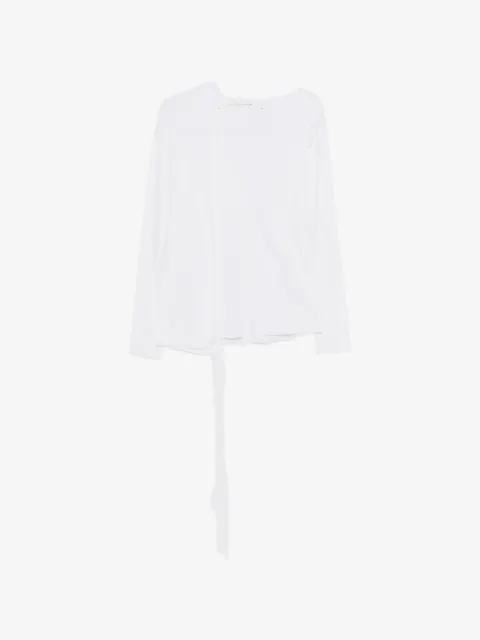 Individual Sentiments long-sleeve tie T-shirt