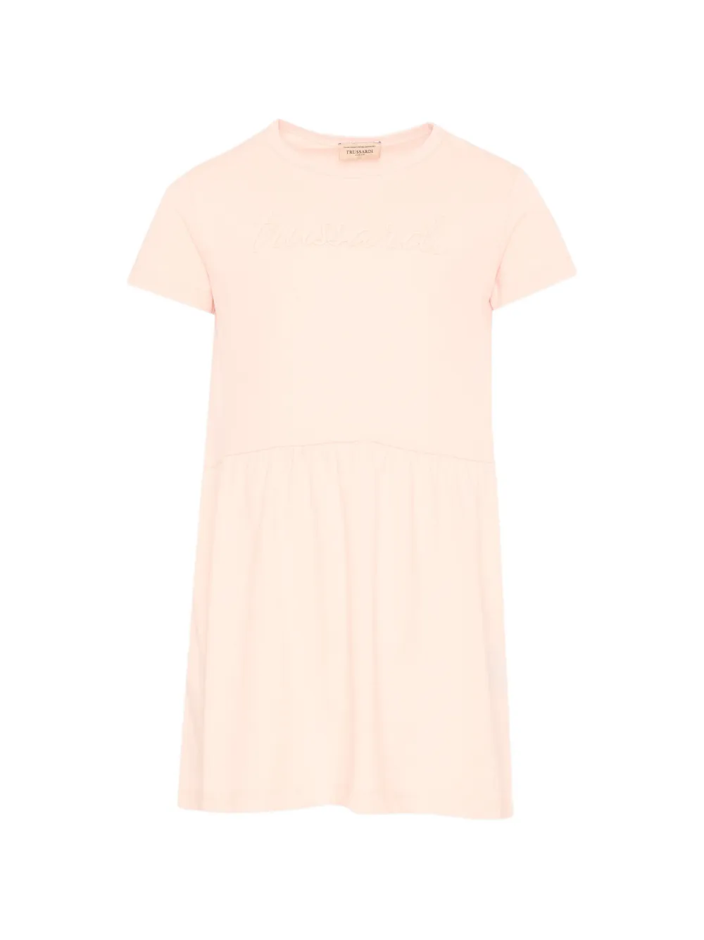 TRUSSARDI JUNIOR short-sleeve dress - Rosa