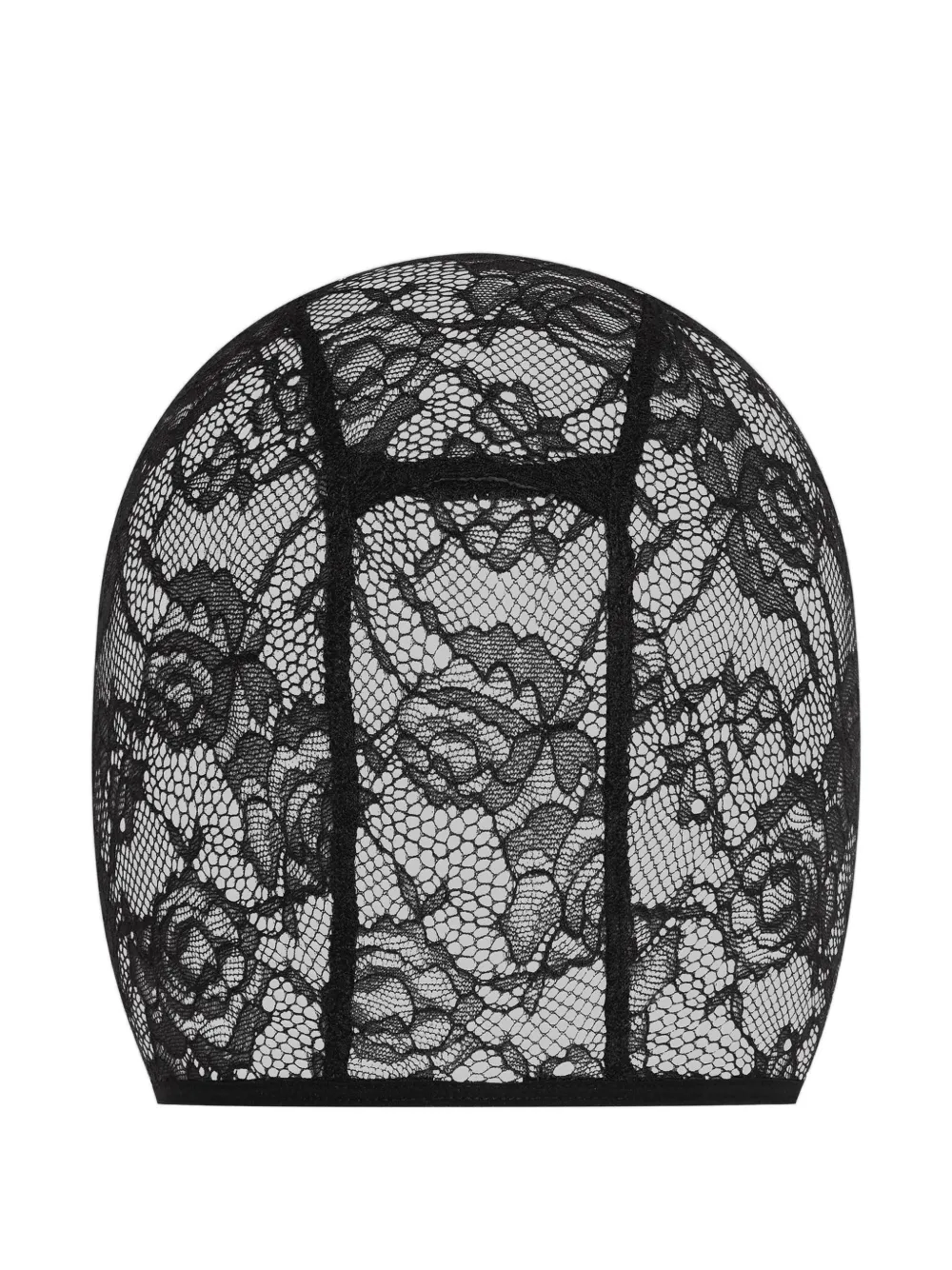 Maison Close Flashback hoofdaccessoire met kant Zwart