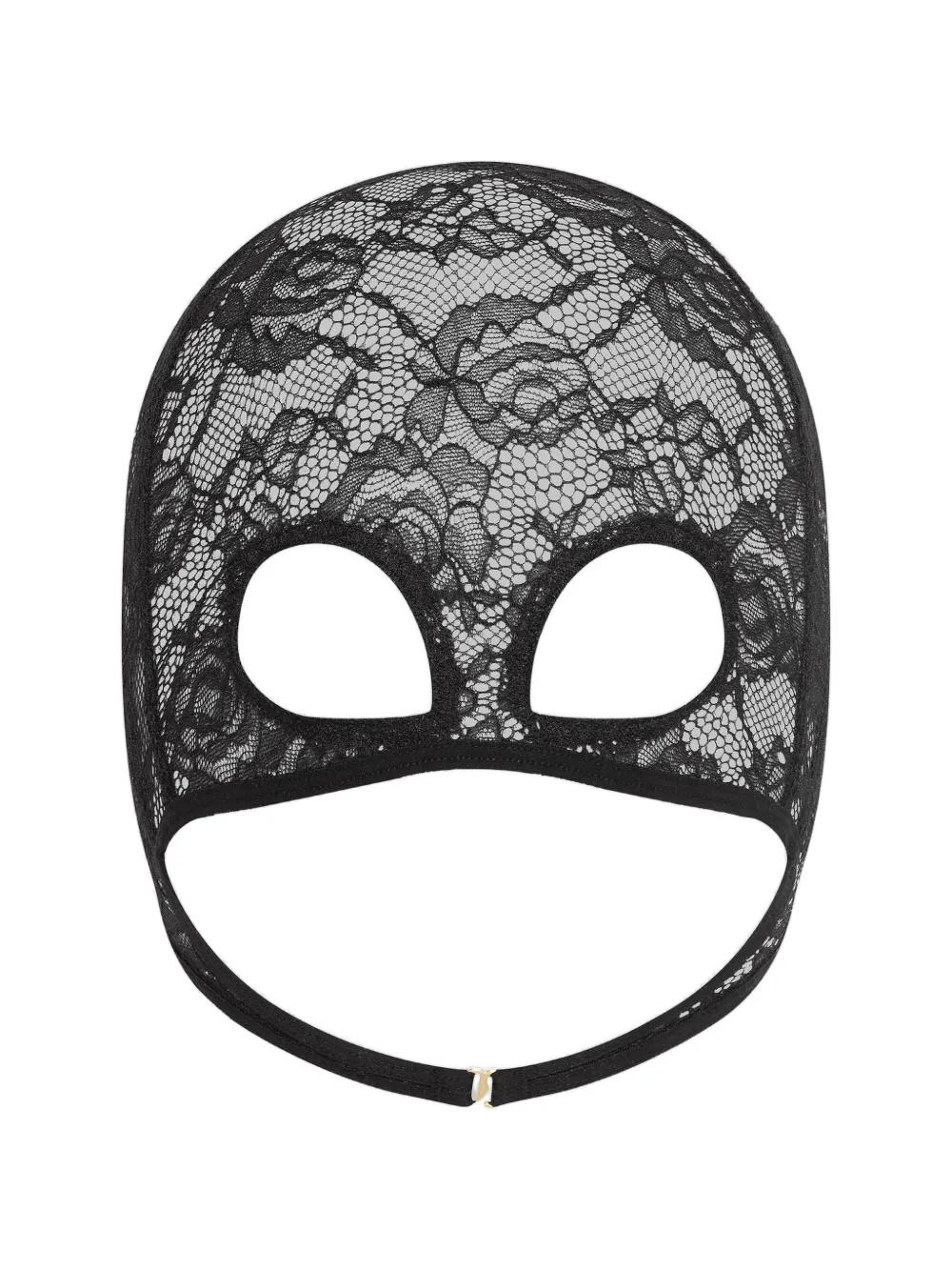 Maison Close lace flashback hood - Nero