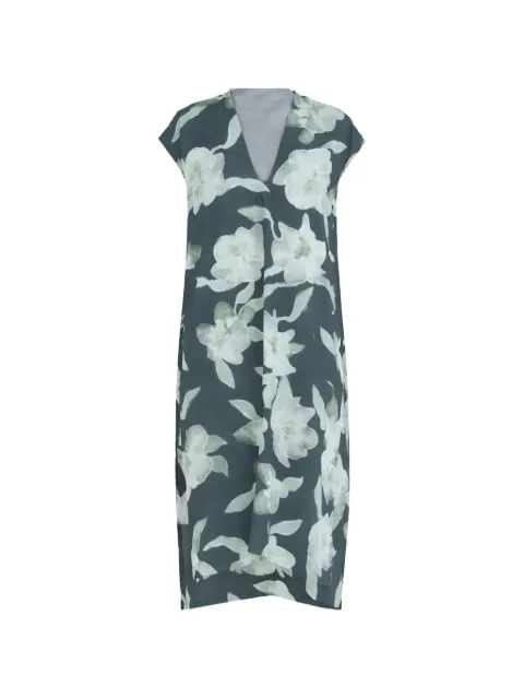 Christian Wijnants Deralos floral V-neck midi dress