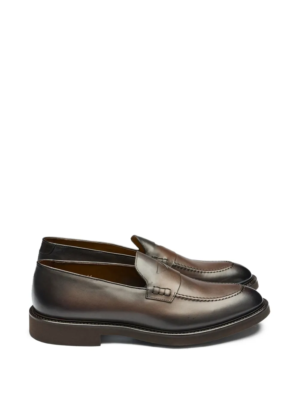 Doucal's кожаные лоферы | коричневый | Image 1