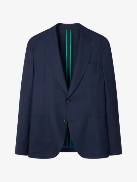 Paul Smith buttoned patch-pocket blazer