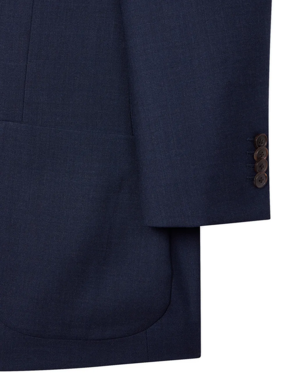  Paul Smith Buttoned Patch-pocket Blazer - Blue 