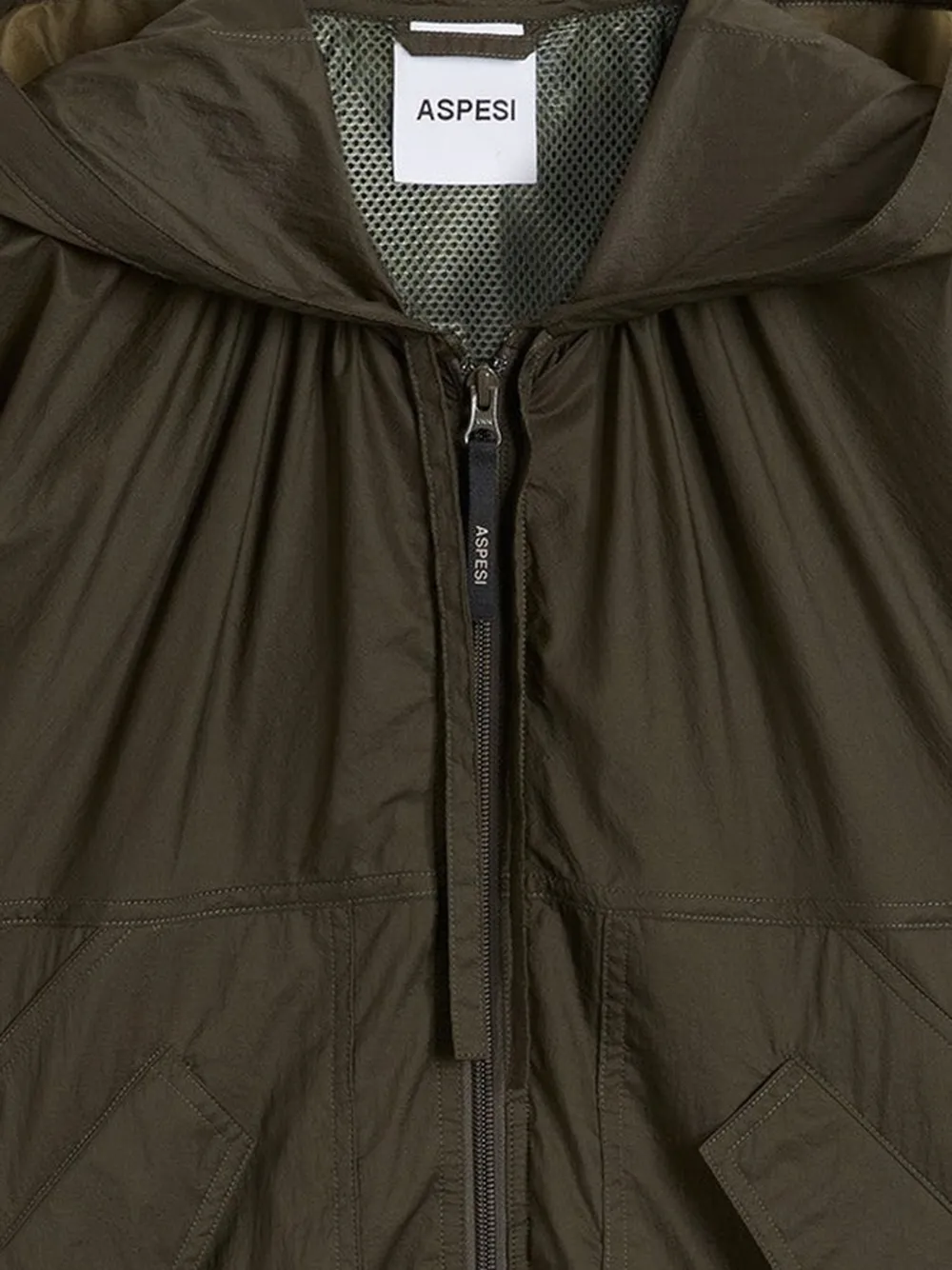  Aspesi Hooded Jacket - Green 