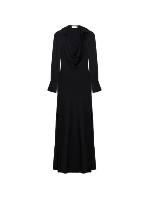 Simkhai long sleeve cowl maxi dress