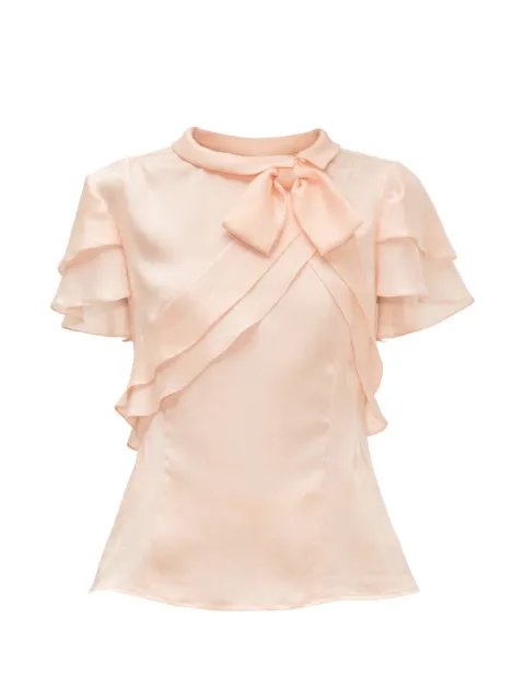 Simone Rocha ruffle bow blouse