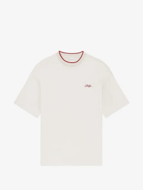 Drôle De Monsieur piped droit T-shirt