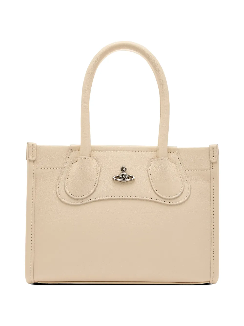 Vivienne Westwood small Troy tote bag - Neutrals