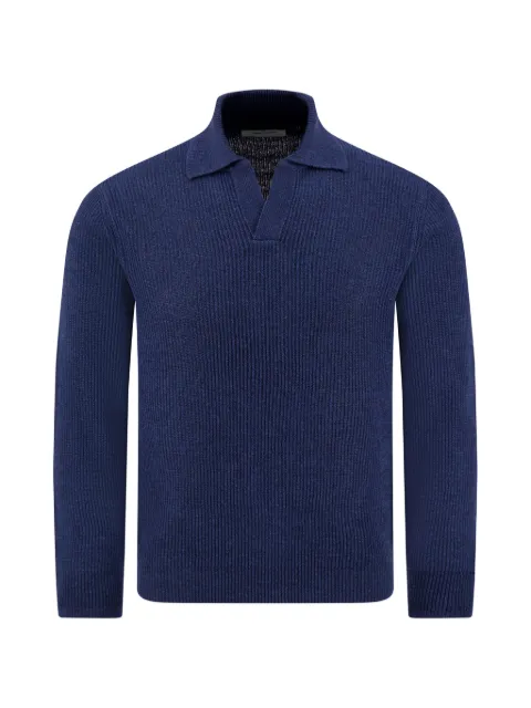 Gran Sasso polo-collar sweater