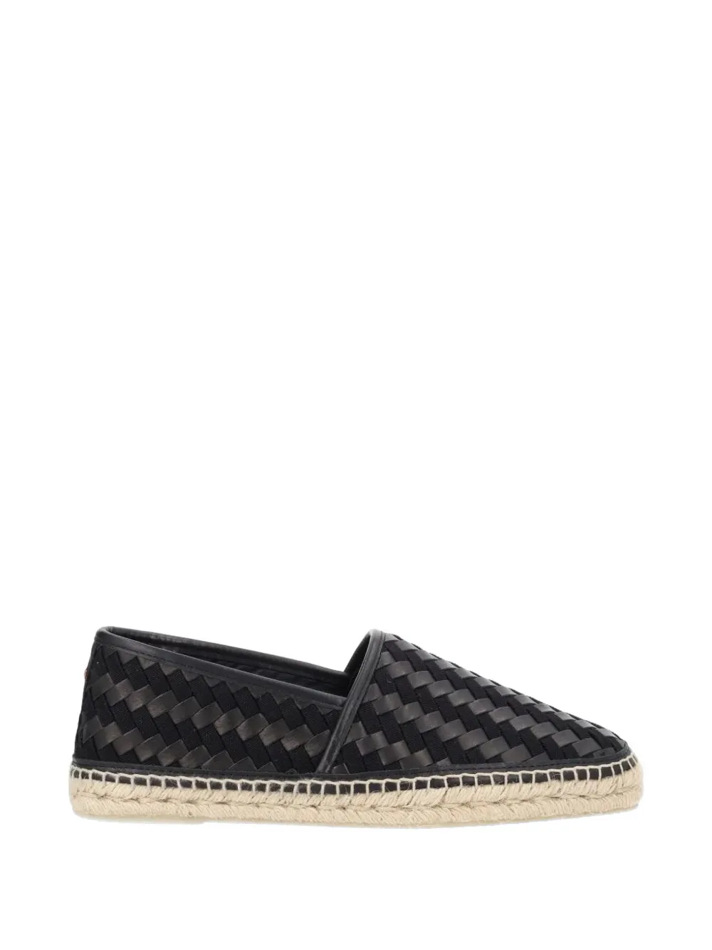Castañer woven braided espadrilles - Schwarz