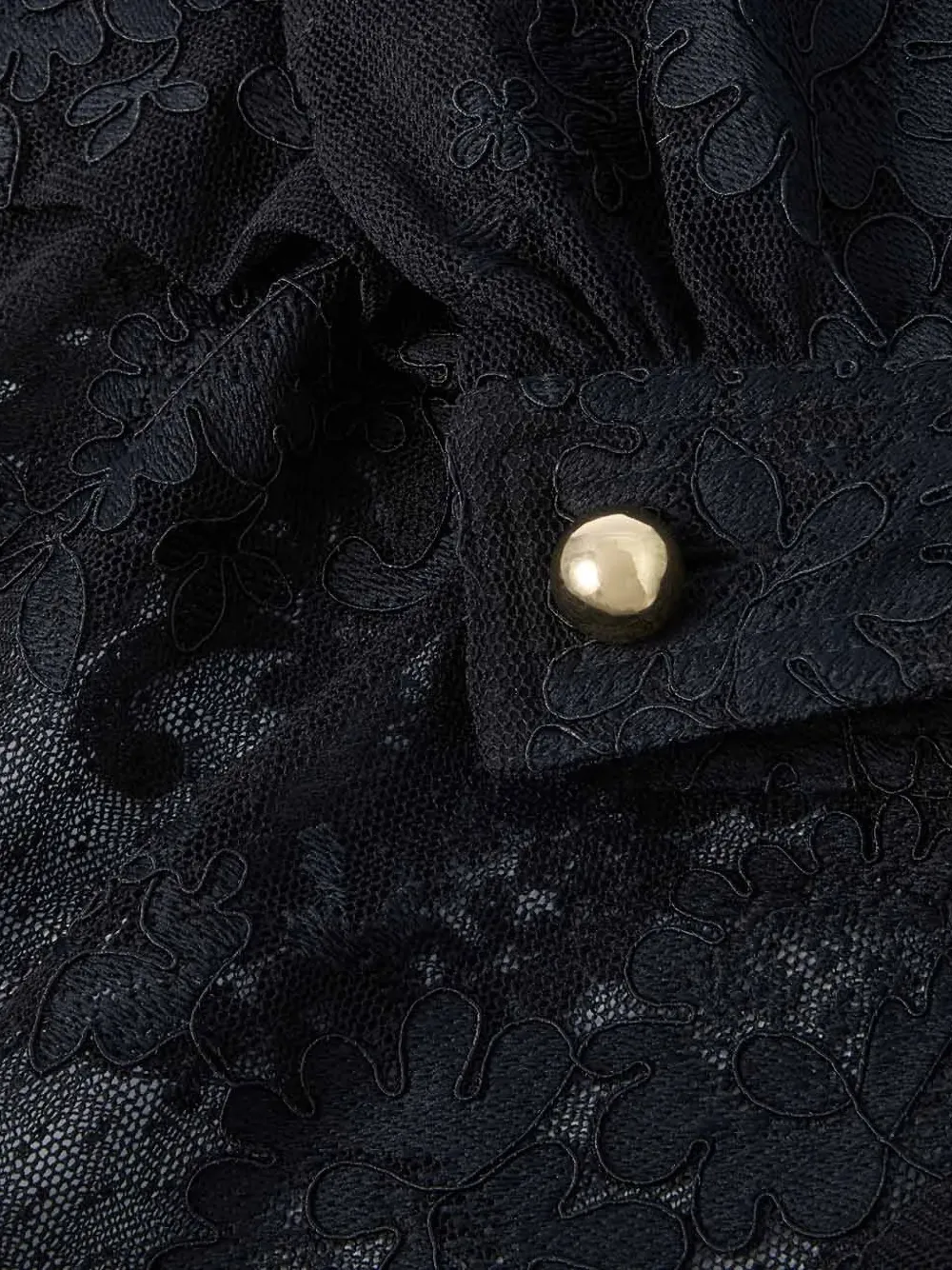 ZIMMERMANN Luna broek met guipure kant Zwart