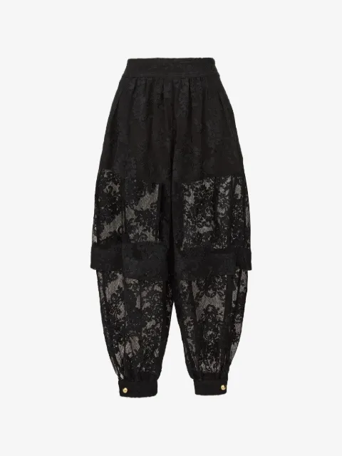 ZIMMERMANN Luna guipure-lace pants