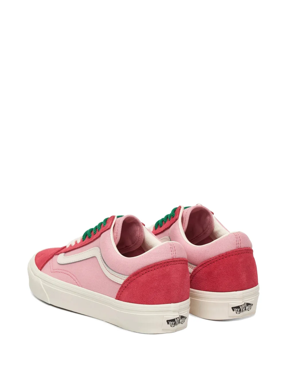 Vans Old Skool sneakers met contrasterende vlakken Roze