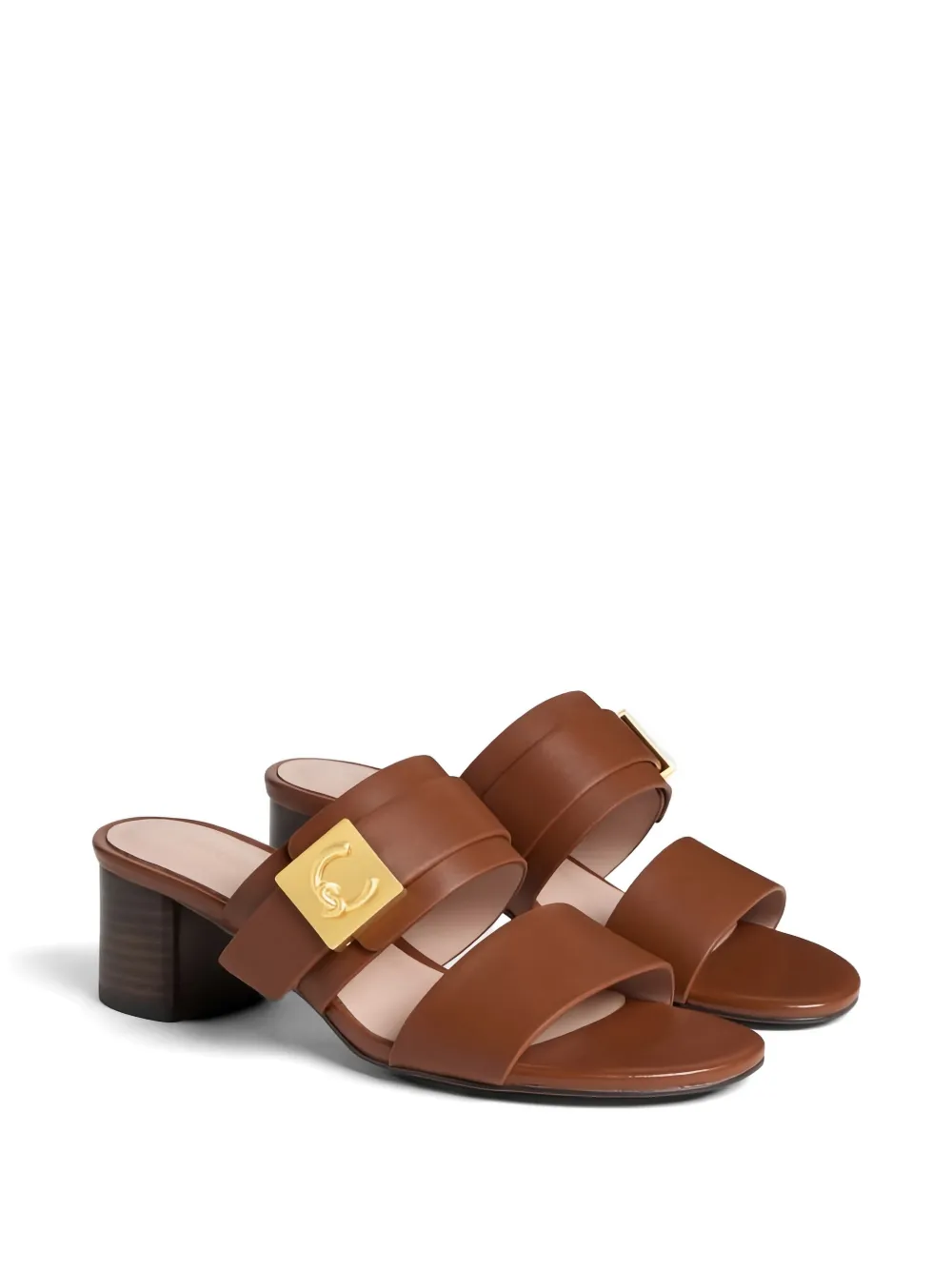 Coccinelle C-Me Lock sandalen Bruin