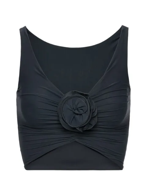 Magda Butrym flower detail top
