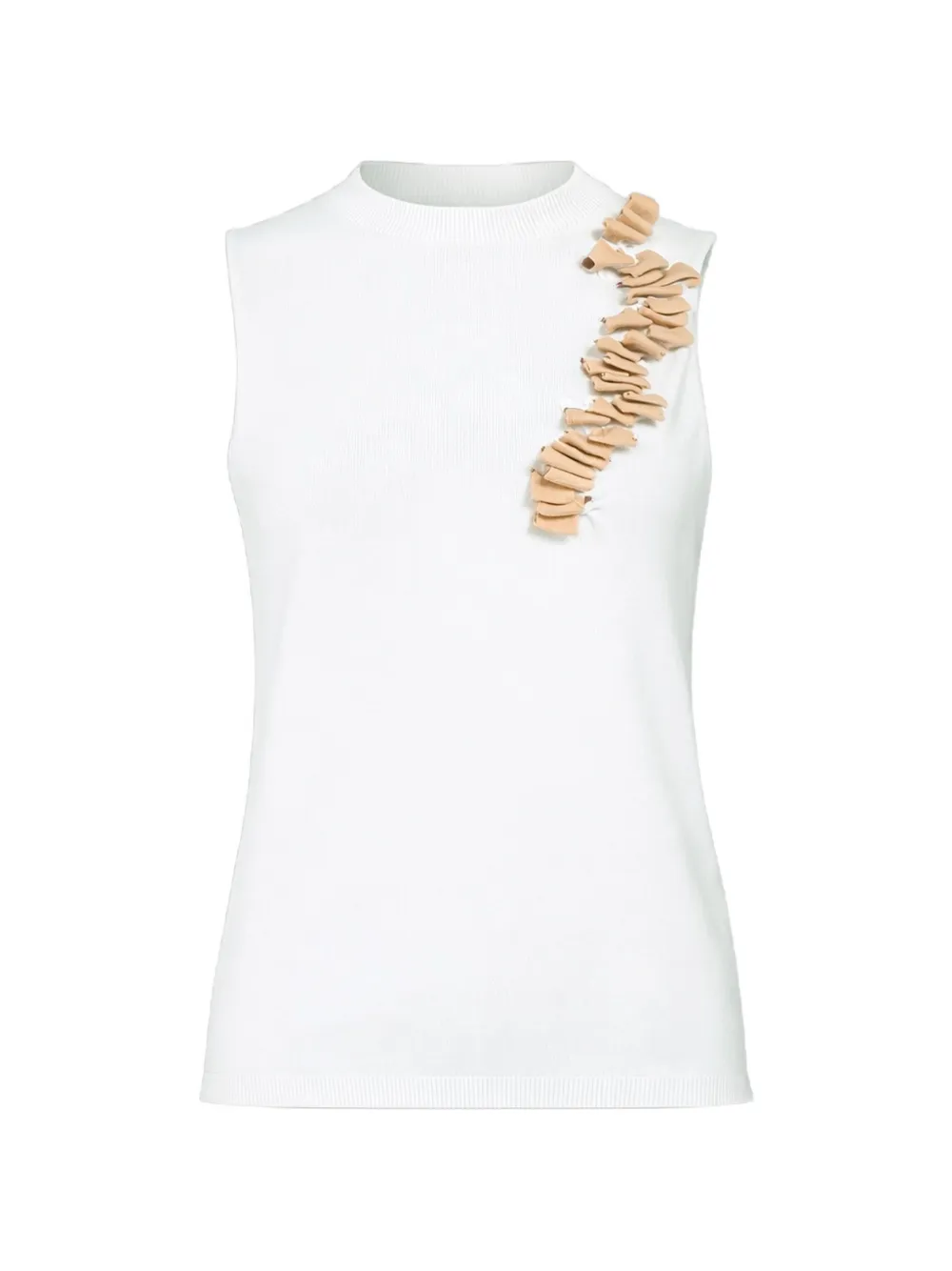 Liviana Conti Richelle sleeveless top - Bianco