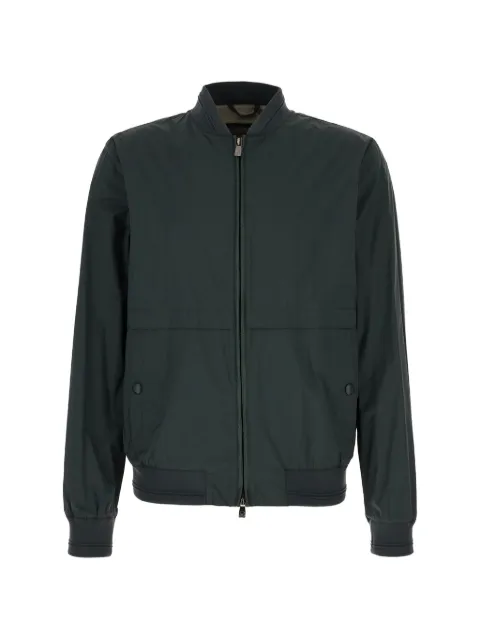 Corneliani zip-up bomber jacket