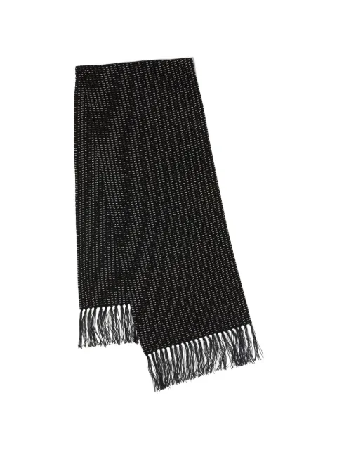 TAIGA TAKAHASHI pattern tassel scarf