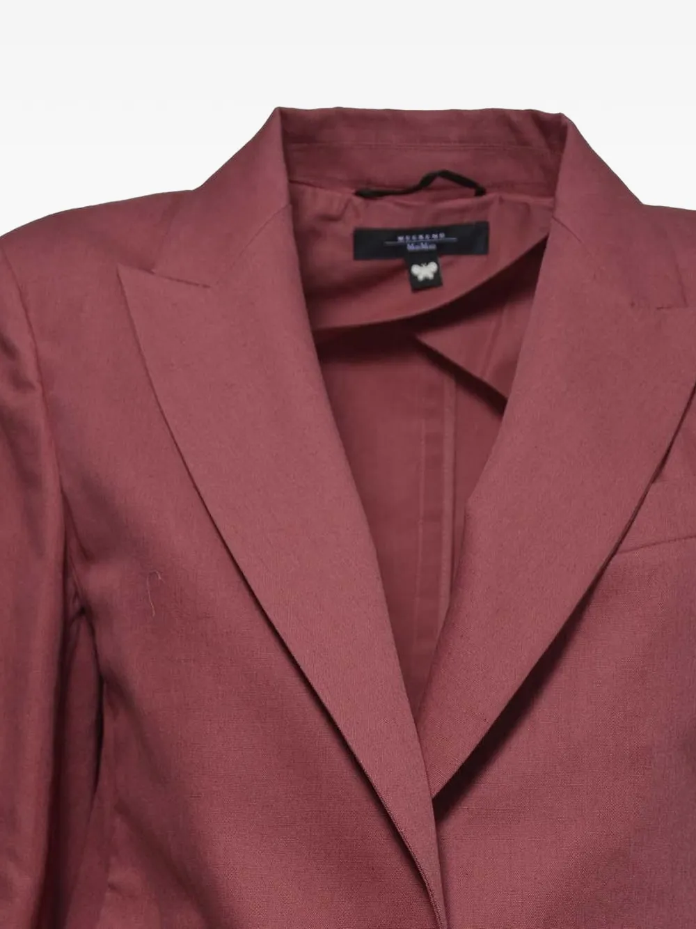  Weekend Max Mara Notched-lapel Flap-pocket Blazer - Pink 