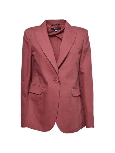 Weekend Max Mara notched-lapel flap-pocket blazer