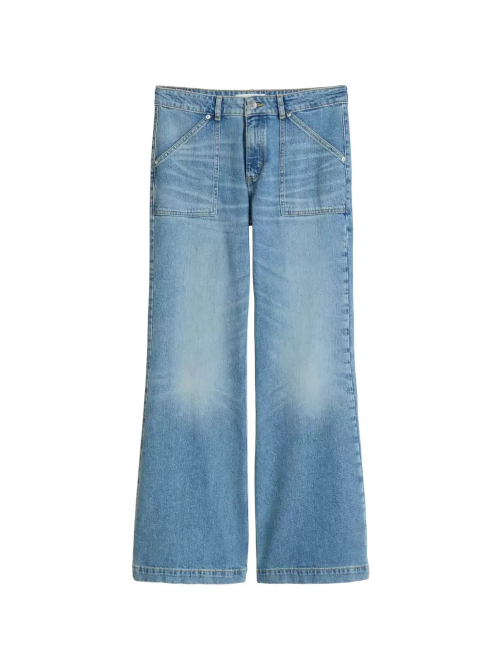 Marc O'Polo patch-pocket jeans - Blu