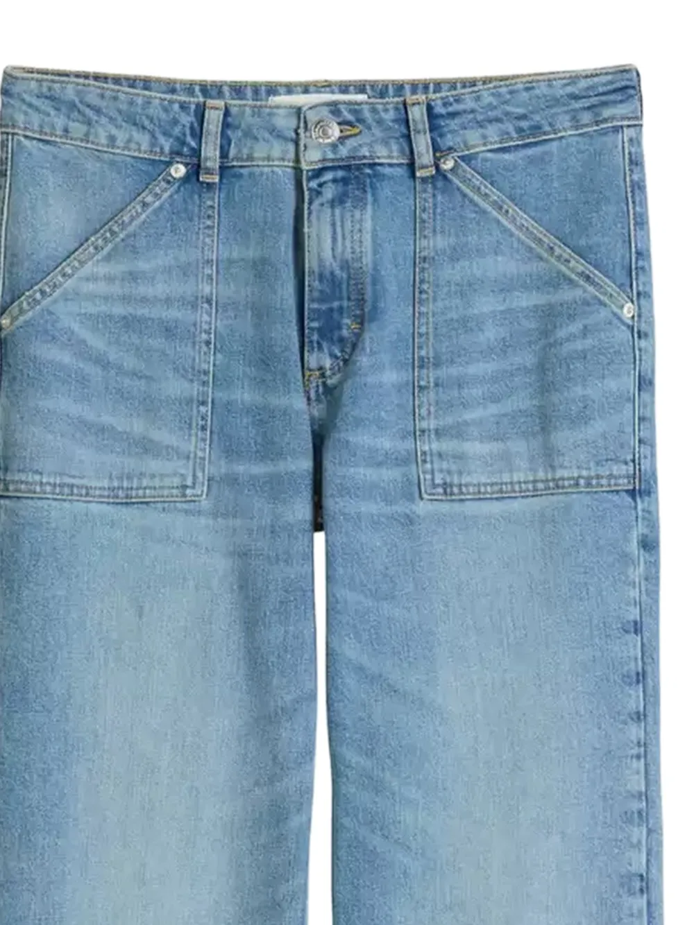  Marc O'polo Vaqueros Con Bolsillos De Parches - Azul 