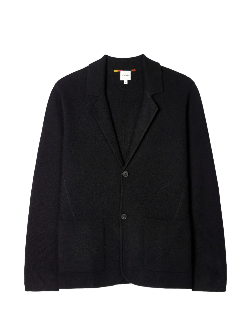 Paul Smith merino-wool cardigan blazer - Nero