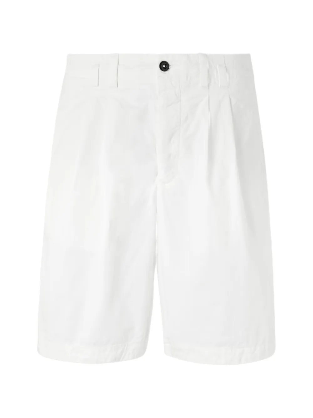 C.P. Company buttoned pleated shorts - Bianco