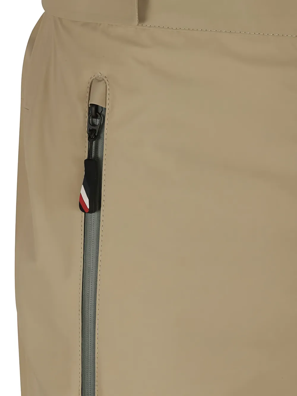 Moncler Grenoble Elastische broek met rits Beige