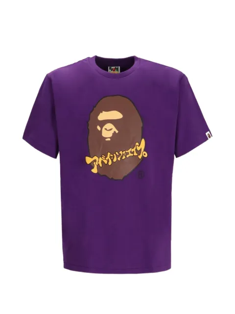 A BATHING APE® Katakana Ape-Head T-shirt