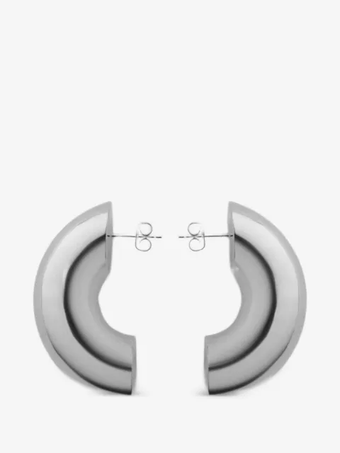éliou chunky hoop earrings