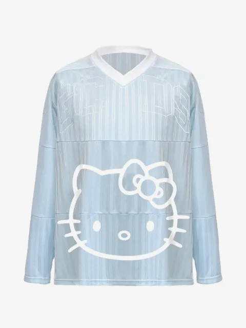 GCDS long sleeves hockey T-shirt