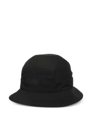 Neighborhood embroidered-logo Cotton Bucket Hat | Grey | FARFETCH