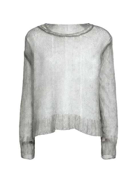 Ann Demeulemeester openwork sweater