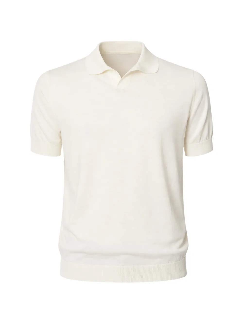 Filippo De Laurentiis polo-collar T-shirt - Nude