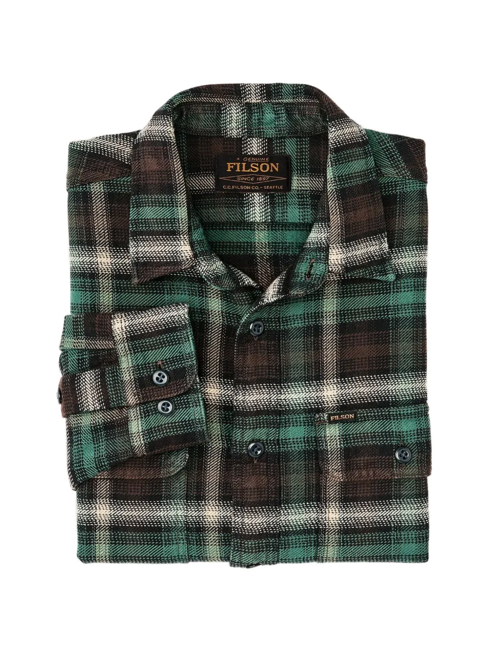 Filson Chemise à Carreaux | Marron | FR