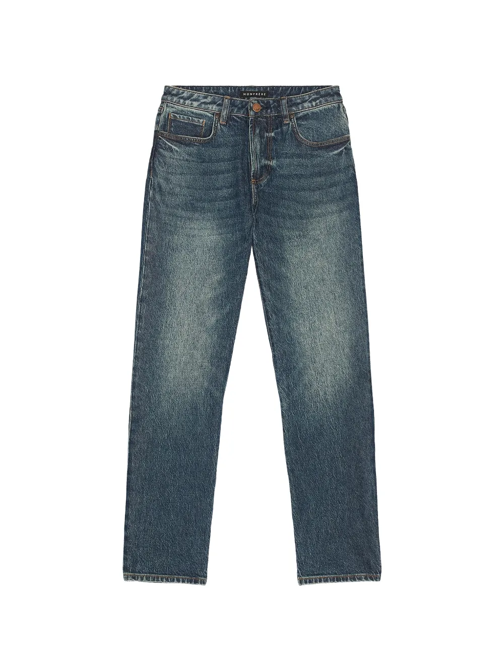 MONFRÈRE five-pocket jeans - Blu