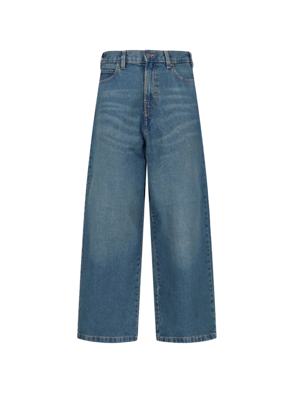 DICKIES logo patch jeans - Blu
