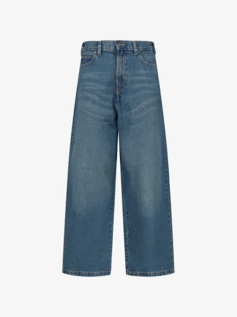 DICKIES Jeans mit Logo-Patch